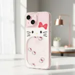 Hello Kitty Glitter Case Semi Transparent Case