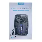 Sixonic GTS-2046 Greatnice Portable Bluetooth Speaker - 6.5 Inch Big Sound Driver - Wired Microphone Included