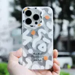 Wild-Piaka Branded iPhone Case – Black Abstract Pattern Phone Shield Cover