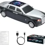 WS-610 Luxury Sedan Bluetooth Speaker with LED Display, TWS Stereo, FM, USB, TF Card, Handsfree Call – Portable Wireless Speaker car speaker sedan speaker