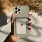 iPhone Transparent Wallet Case | Pocket Card & Picture Holder✨
