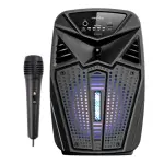 Sixonic GTS-2046 Greatnice Portable Bluetooth Speaker - 6.5 Inch Big Sound Driver - Wired Microphone Included