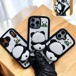 🐼 Panda 3D Squishy Case with Stand Holder
