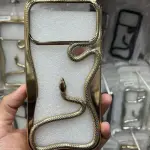 Snake Electroplated iPhone Case – Luxury Glossy Mirror Shine Slim Protective Cover