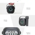 GreatNice GTS-1941 Portable Karaoke Speaker – 3 Inch High-Bass Driver – Magic Voice Changer Mic (Baby, Lady, Deep & Slim Voice Effects) – RGB LED Lights