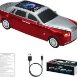 WS-610 Luxury Sedan Bluetooth Speaker with LED Display, TWS Stereo, FM, USB, TF Card, Handsfree Call – Portable Wireless Speaker car speaker sedan speaker