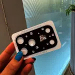 Crystal Camera Lens Protector for iPhone 💎