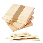 Pack of 500 Ice Cream Sticks (wooden) for 93mm 10mm 2mm Art Work-Plain best quality