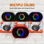 Bluetooth Speaker A768 Wireless Portable Mini Speaker | High Bass Sound | USB, TF Card, AUX Support | Rechargeable Speaker
