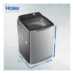 Haier HWM 150-1678ES8 Fully Automatic Top Loading Washing Machine With Official Warranty