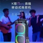 8″ BTS‑2256 Bluetooth Speaker with 2 Wireless Microphones | Karaoke & KTV Mode | Portable Party Speaker