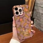 Wild-Piaka Branded iPhone Case – Black Abstract Pattern Phone Shield Cover