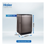 Haier HWM 90-1789 Fully Automatic Washing Machine With Official Warranty