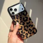 Golden Glitter Cheetah Case
