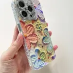 New Floral Glitter Lens IMD Case! ✨