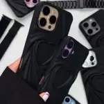 3D Heart Wave Phone Case –
