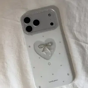 Heart Bow Semi-Transparent Case