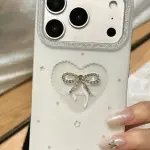 Heart Bow Semi-Transparent Case