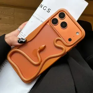 Snake Electroplated iPhone Case – Luxury Glossy Mirror Shine Slim Protective Cover