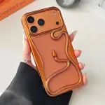 Snake Electroplated iPhone Case – Luxury Glossy Mirror Shine Slim Protective Cover