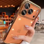 Clear Electroplated Case For iPhone 17 Series|
