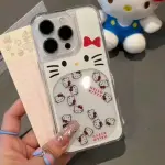 Hello Kitty Glitter Case Semi Transparent Case