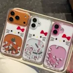 Hello Kitty Glitter Case Semi Transparent Case